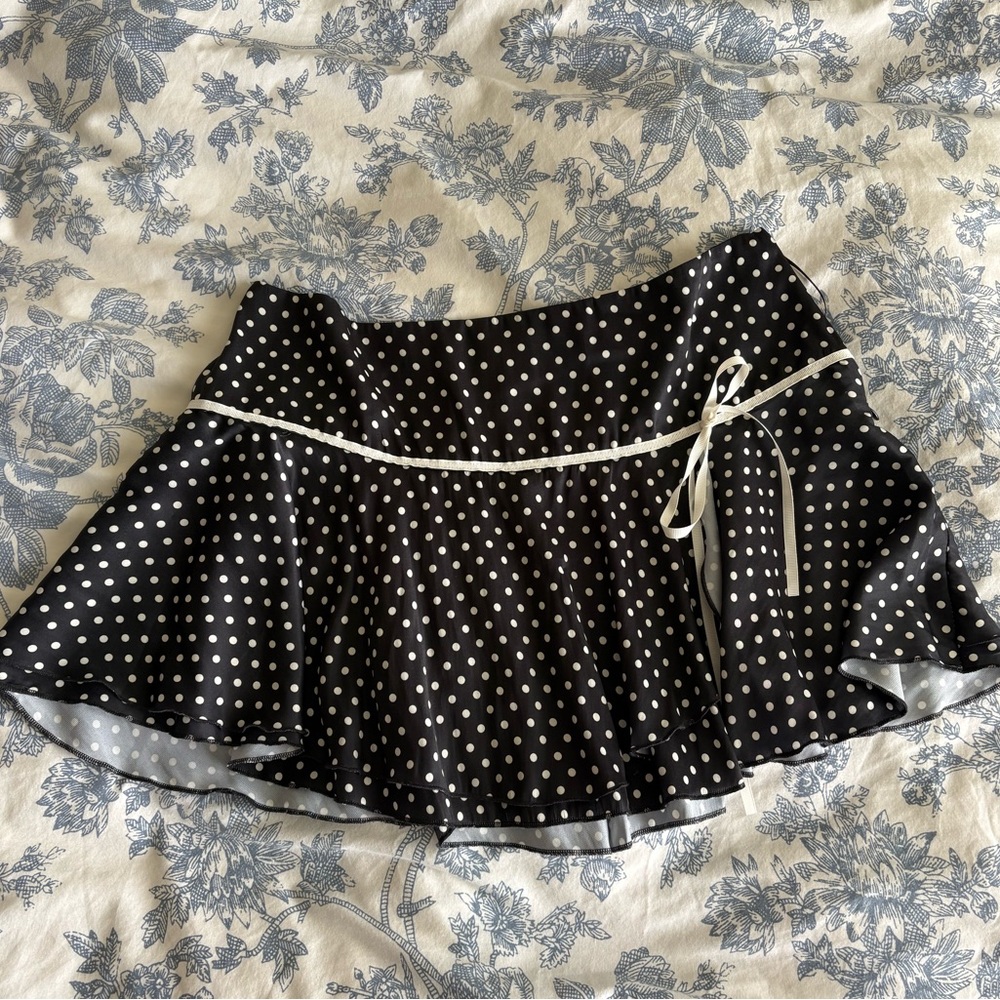 Kimchi Blue Urban Outfitters Polka Dot Mini Skirt
